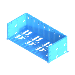 Render of MODULITH 165 Case - 4W-2H